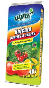 AGRO Substrát rajčata, papriky a ukurky 45 l
