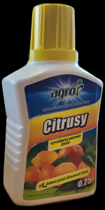 AGRO Kapalné hnojivo pro citrusy 0,25 l