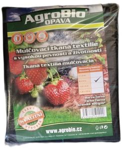 AgroBio - Černá tkaná textilie 100g/m2, 2x5m