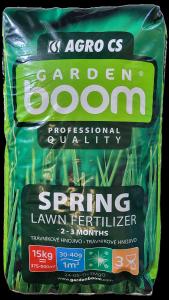 AGRO Garden Boom SPRING jarní trávníkové hnojivo 15 kg